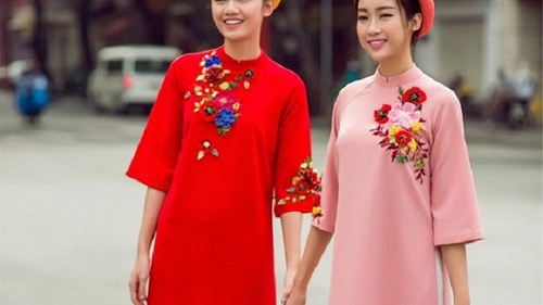 Dàn sao Việt được khen đẹp khi mặc áo dài cách tân